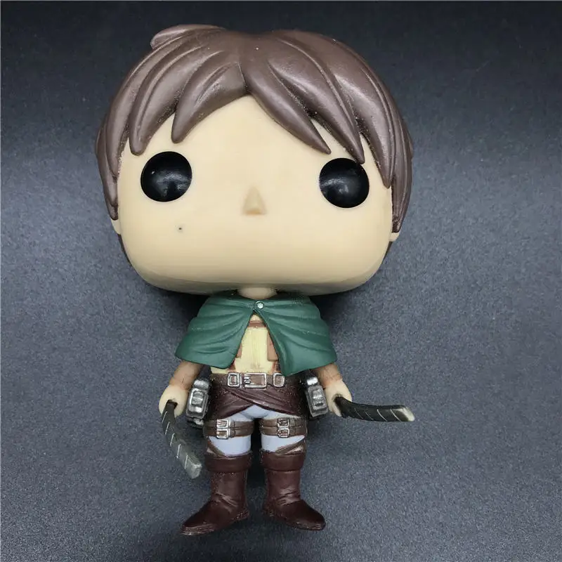 

Animation Attack on Titan Eren Jaeger Vinyl Figure High quality collection model toy ornaments gift