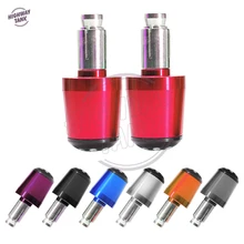 7/8 ''22 мм ручка мотоцикла Бар Конец Руль ручки крышки чехол для Kawasaki Yamaha Aprilia Honda CB650F CB1000R CB400 CBR125R