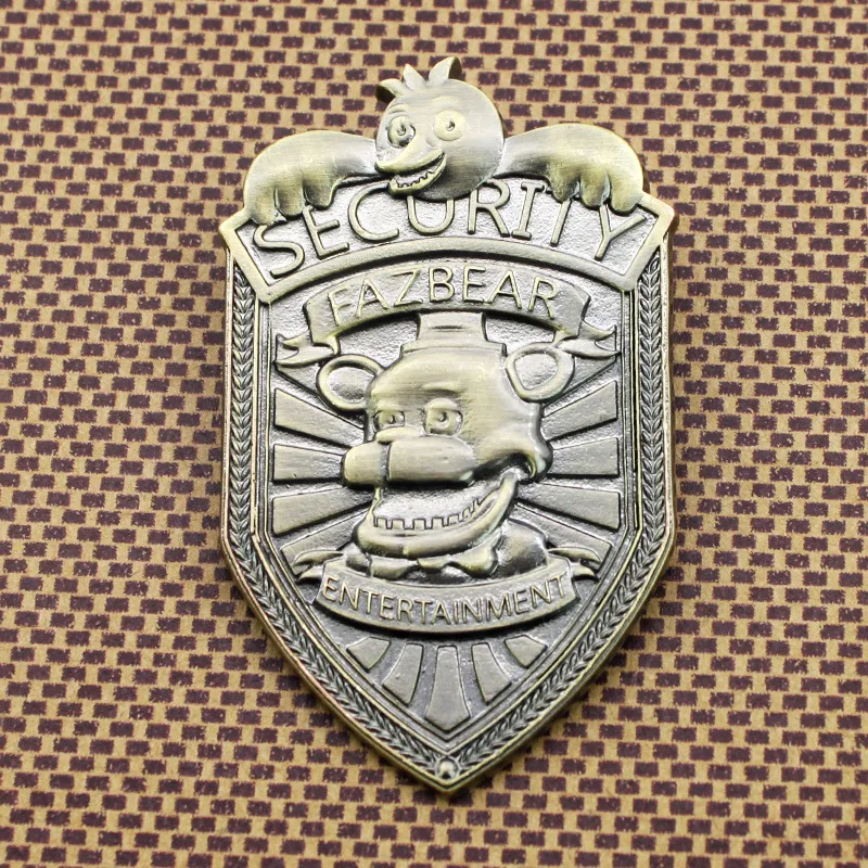 

Five Nights at Freddy's Badge FNAF Collector's Edition Brooch Toys Great quality In STOCK Chirstmas gift