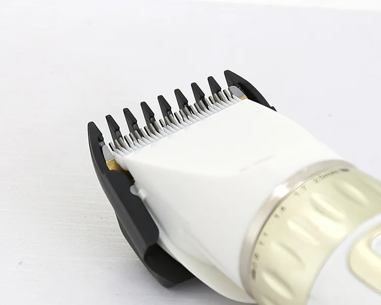 Profissional aparador de cabelo digital ajustável lâmina