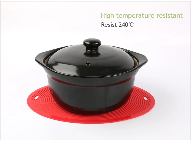 Нескользящий Силиконовый Коврик Для горшка EPASUN коврик для подстаканников