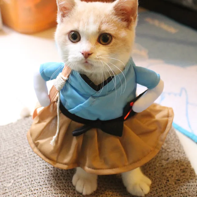 pet dog cat costume suit clothes funny dress up clothing party pet dog cat costume suit clothes funny dress up clothing party christmas clothes transfiguration pet cat