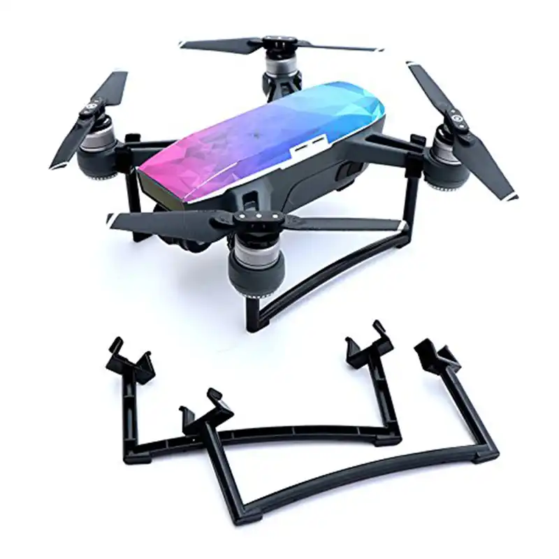 Комплект шасси из 2 предметов для DJI Spark Drone 25 мм, увеличивающий светильник, увеличивающий вес ног, кронштейн для камеры, карданный Защитный протектор - изображение
