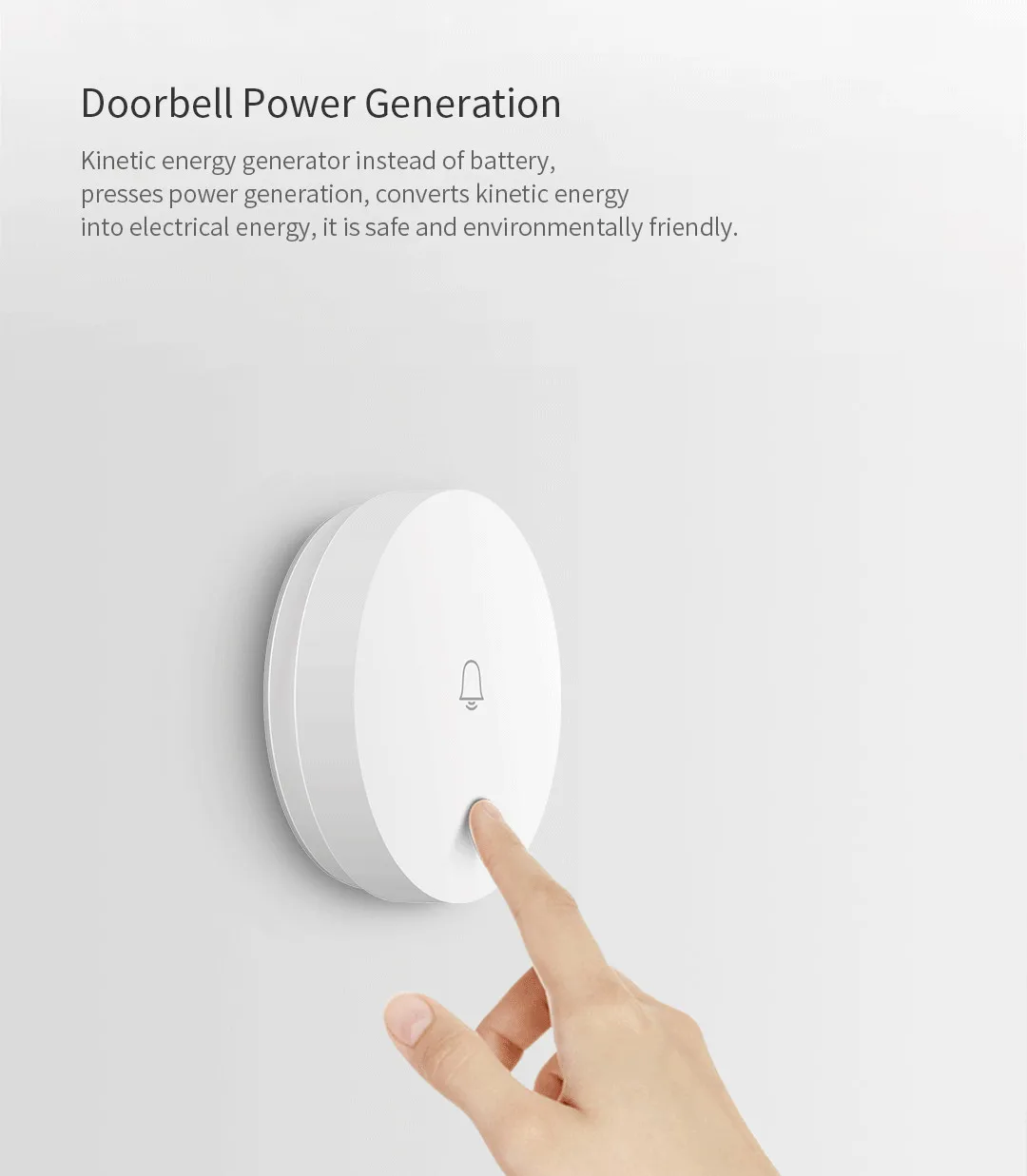 Беспроводной дверной звонок Xiaomi Mijia Linptech Wi Fi с функцией интеллектуального