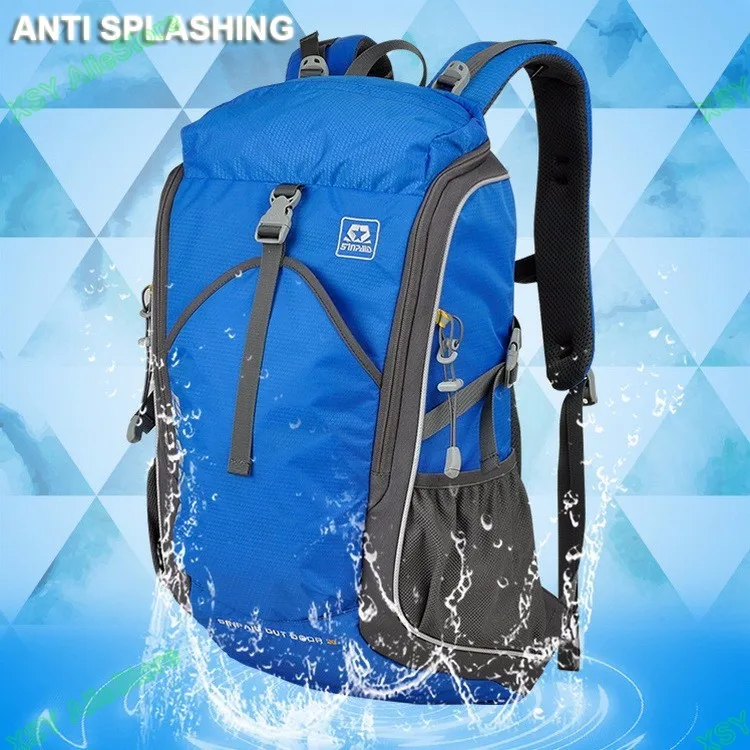 SINPAID рюкзак для верховой езды большой емкости Водонепроницаемый наружная дорожная сумка с ремешком для хранения альпенштока черный желтый и синий