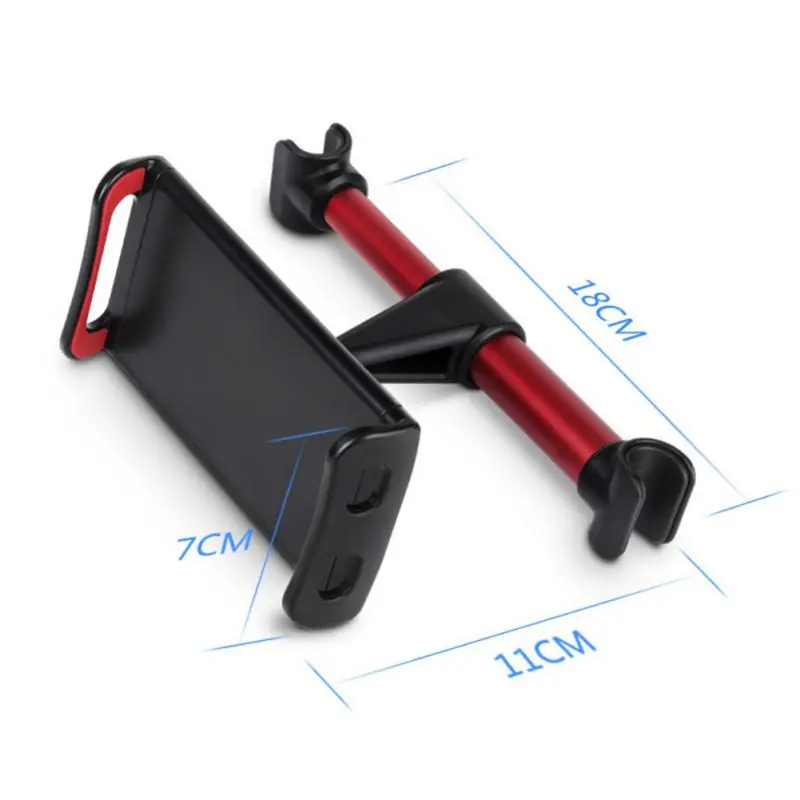 

New Idea for Car Rear Pillow Phone Holder Multifunctional Lazy Rotating Vehicle Seat Headrest Back Tablet Mounting Bracket Stand
