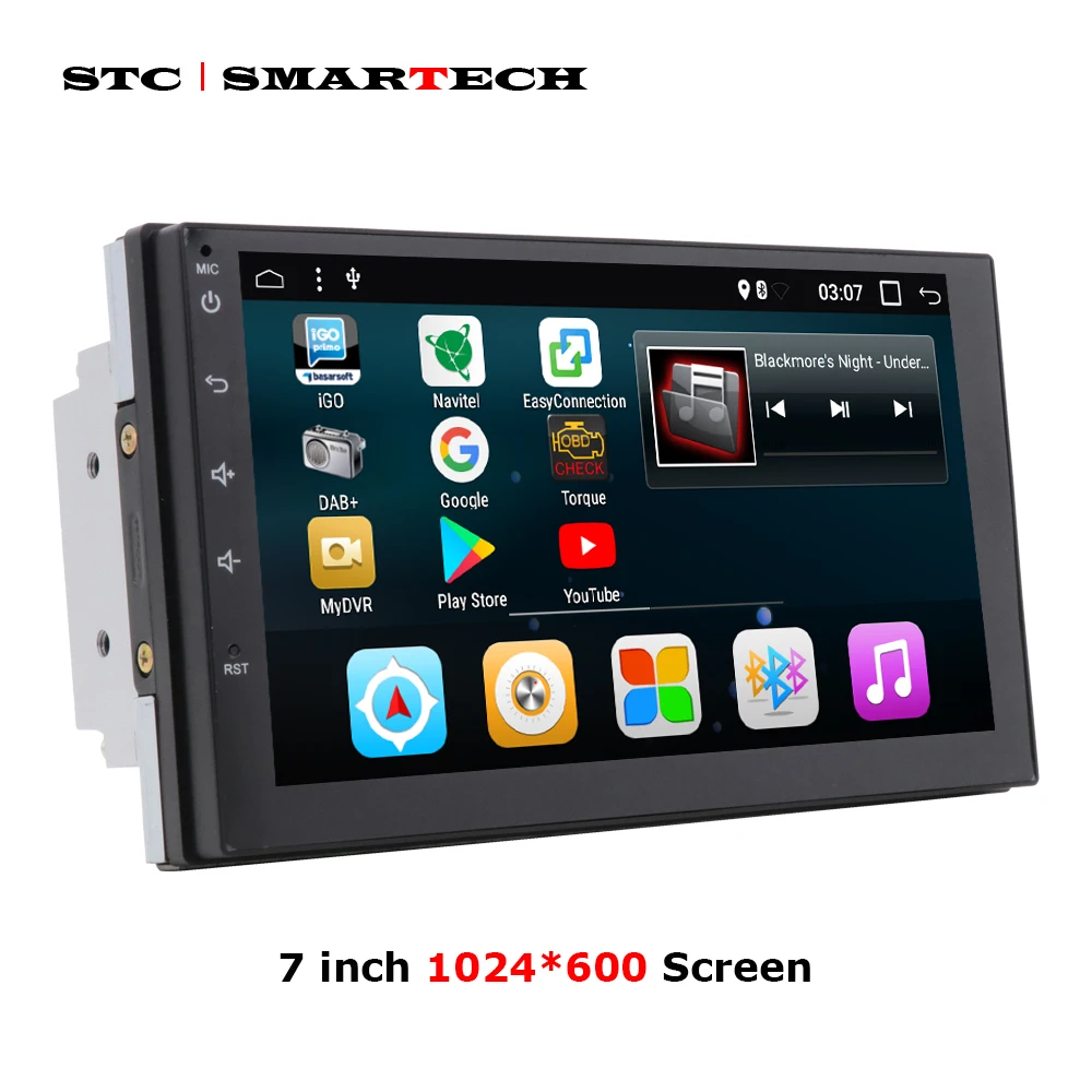 

SMARTECH 2 din Android 7.1 Car Radio GPS Navigation System For Nissan Toyota Suzuki Hyundai Honda Support DAB DVR TPMS OBD 4G