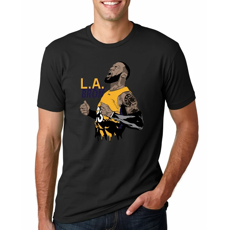 

Cool Lebron James Lakers T Shirt Man I Feel Like Lebron T Shirt For Male 2018 Summer Streetwear Unique Design Plus Size T Shirt