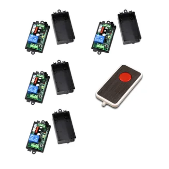 

AC 110V 220V Wireless Remote Control Switch 1CH 10A Relay Receiver Remote ON/OFF System 1CH Transmitter +1 CH Receiver