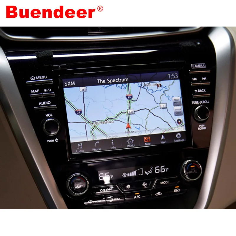 Защитная пленка Buendeer для Nissan Murano 2019 2018 2017 2016 8 дюймовый сенсорный экран закаленное