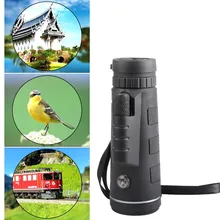 HD 40X60 телескоп Монокуляр с компасом штатив Мобильный телефон фотографирования военных наблюдать спортивные 38-0004