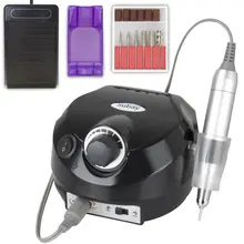REBUNE Pro 35000 об/мин Электрическая дрель для ногтей маникюр 110/220 В пилка для ногтей машина маникюрный набор салонный и домашний маникюрный набор