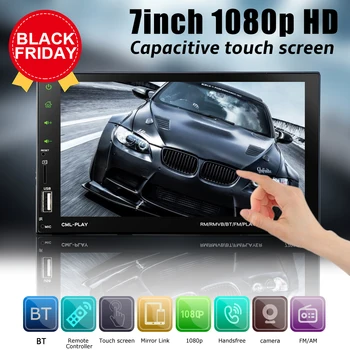 

Autoradio Cassette Recorder Automagnitola 2 Din Car Mp5 Multimidia Player Radio Audio Stereo FM BT Remote Control with Camera
