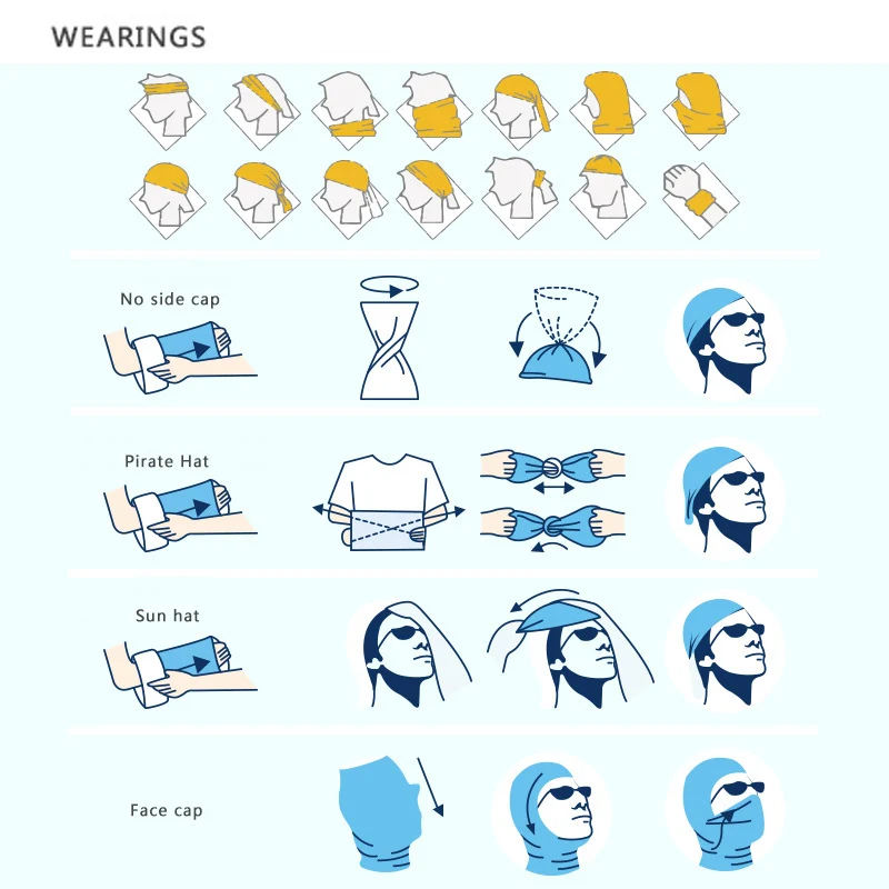 Bicycle Headscarf 3D Animal Printing Dust-proof Men Women Snowboard Scarf Neck Warmer Face Mask Bike Balaclava Bandana AC0241 (13)