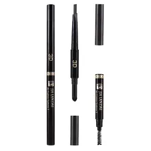 Многофункциональные водостойкие карандаши для бровей, стойкие пигменты, карандаш со щеточкой, косметика для глаз