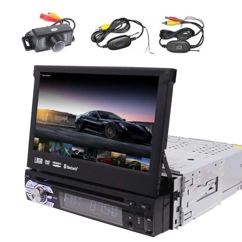 Eincar Android 6 0 Single Din Head Unit Car Stereo Support GPS DVD CD Player SWC
