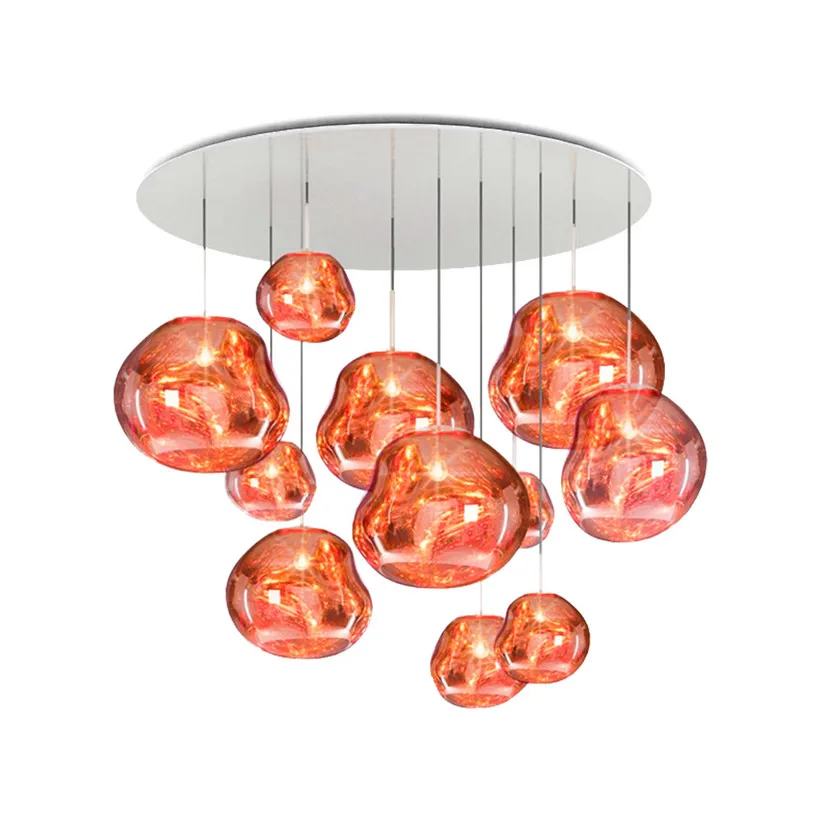 

Modern Lava Glass Pendant Lights Lighting for Living Room Pendant Lamp Kitchen Lighting Fixture Home Decor Lights Hanging Lamp