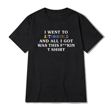 Travis Scott Astroworld GOV BALL NYC 2018 T-shirt Mens and Womens Cotton printing Shirt Big Size S-2XL