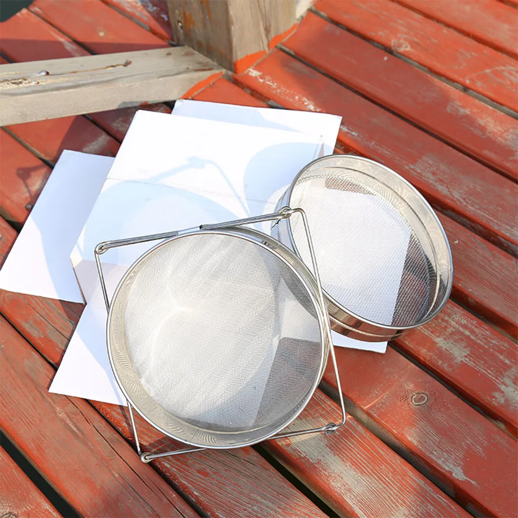 Медовый фильтр двойное сито из нержавеющей стали для пчеловодства оборудование фильтр креативный многоразовый экологичный устойчивый окислительный инструмент