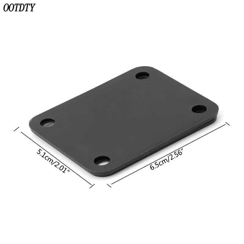 Electric Guitar Neck Plate Fix Tele Guitar Neck Joint Board 4 Screws