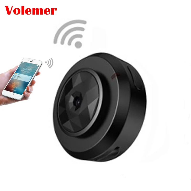 

Volemer C6 Camsoy Cookycam Micro WIFI Mini Camera HD 720P With Smartphone App And Night Vision IP C1 Home Security Video Cam Cam