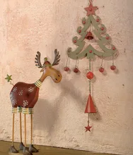 Alpaca felt simulation Christmas Set Decoration Pendant Tree Elk Set,home decor.Xmas gift.