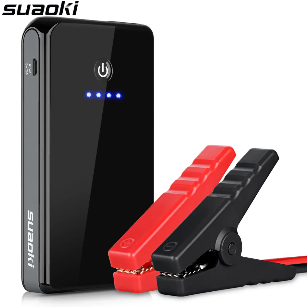 Suaoki K12 8000 мАч аварийная батарея Авто стартер скачка портативная Power Bank Booster 12v