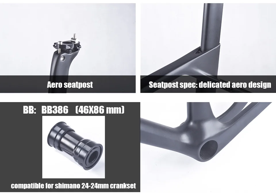 Cheap 2019 Full Carbon gravel frame Thru axle Di2 Gravel Bicycle Frame Disc Bike axle 142*12 or 135*9 XS/S/M/L/XL 25