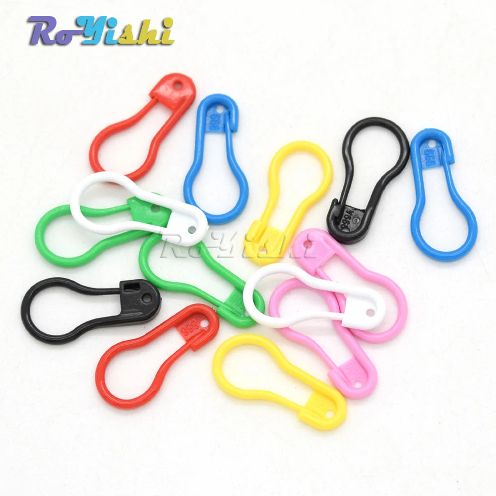 Colorful Plastic Safety Pins 7/8"Length For Label Tags Fasteners Charms Baby Shower sewing pins