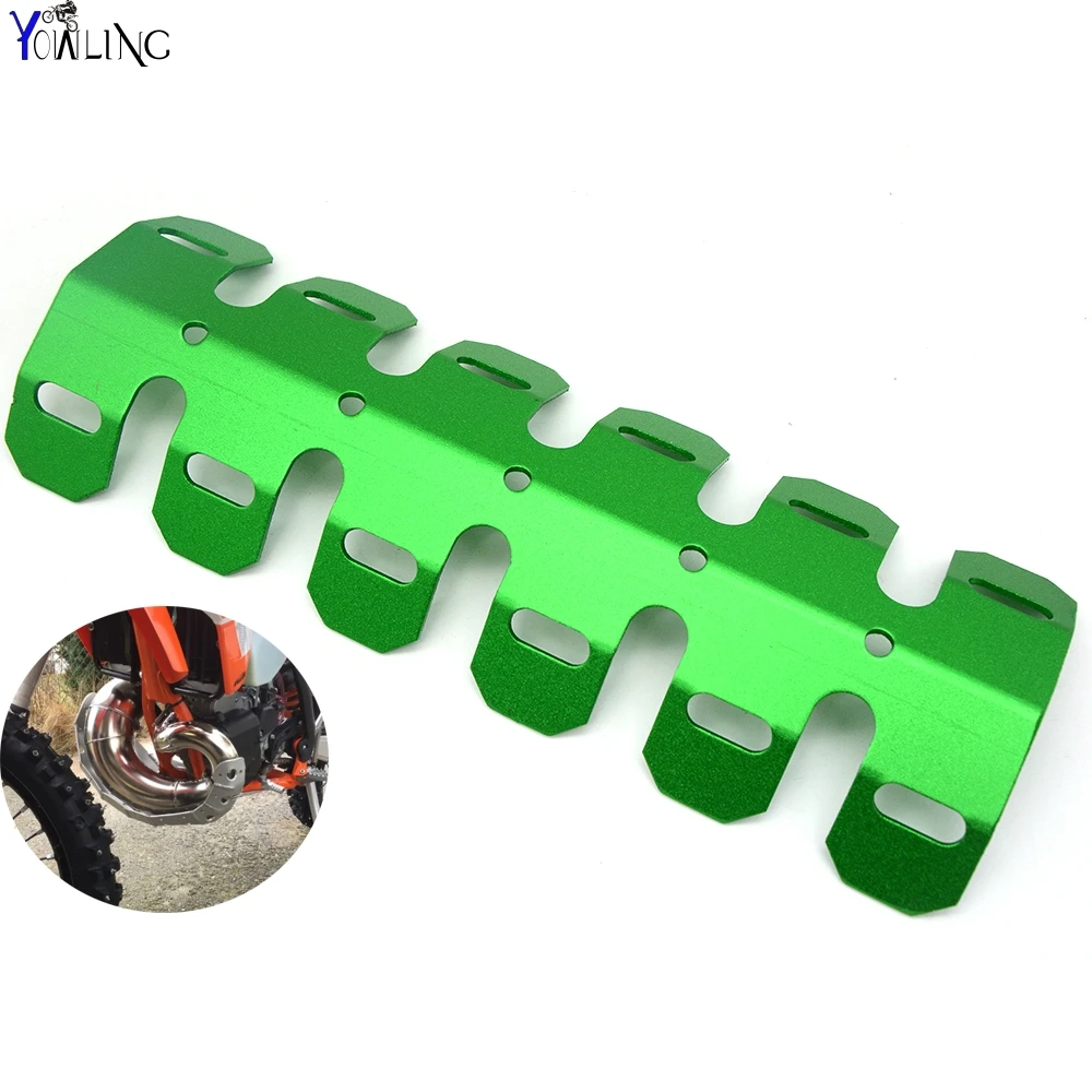 

Off-road Exhaust Muffler Pipe Guard Protector Heat Shield For YAMAHA TRICKER DT TW PW RT 250F 426F 450F 250X 250FX