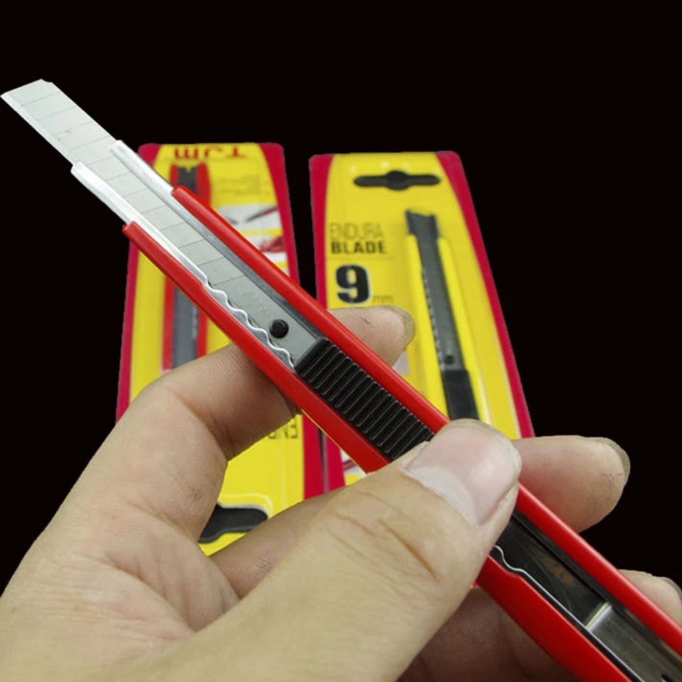 

Free shipping high quality vinyl cutter Utility knife safty lock Stainless steel knife MX-47 for vinyl cutting 6pcs/lot
