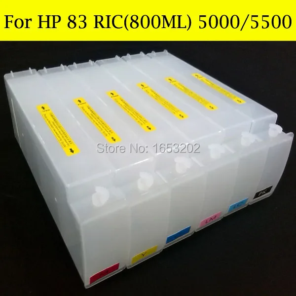 HP 83 RIC 800ML 5000 5500 2