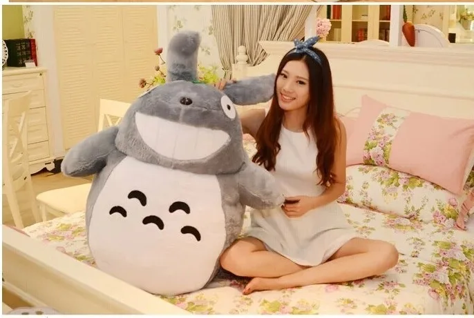 huge plush lovely Totoro toy big stuffed laughing expression totoro doll gift about 120cm 0329 huge plush lovely Totoro toy big stuffed laughing expression totoro doll gift about 120cm 0329