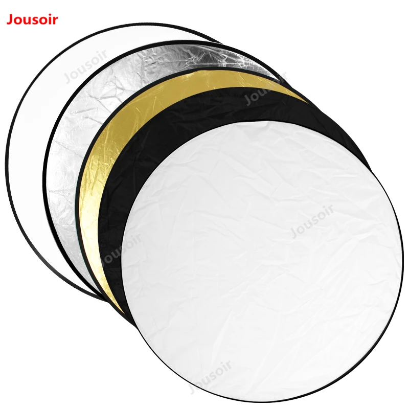 

Reflector board 80CM 5-in-1 photography folding reflector plate photo portable light panel equipment accessories CD50 T10
