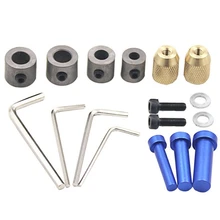 Деревообрабатывающий инструмент набор бревна Дырокол комбо дерево рабочее отверстие дрель тройной универсальный шаблон Деревообработка