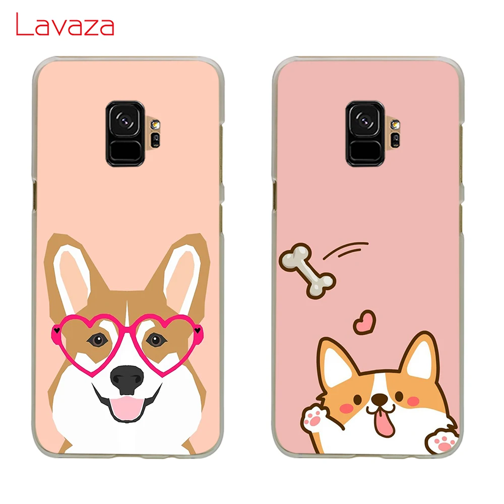 Lavaza милый корги мультфильм собака жесткий чехол для телефона samsung Galaxy A10 A30 A40 A50 A70 M10 M20 M30 крышка