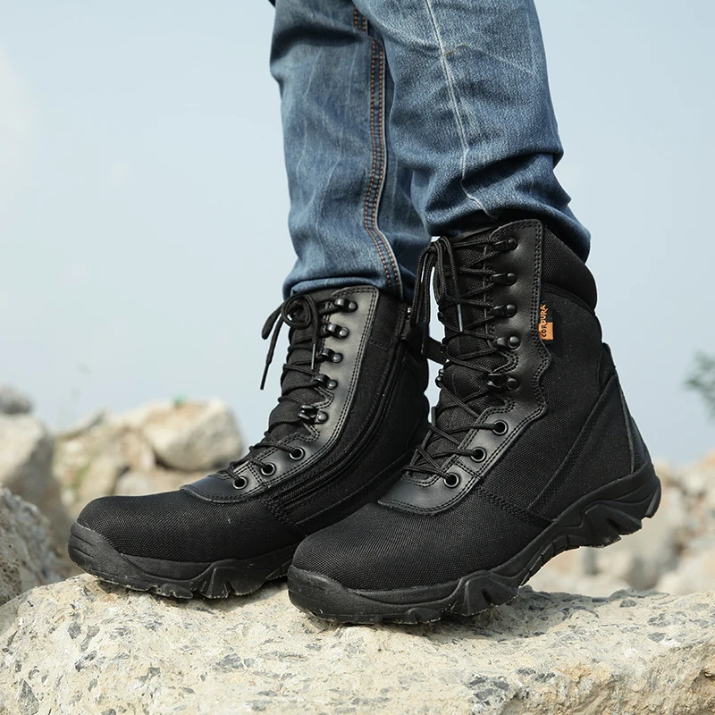 Estilo Preto 4 Kamuflaj Black Escalada Exército De Sapatos verde Botas crepe Militares Homens Combate Bot Camuflagem Hombre Asker Khaki Do Tático crepe wZBaqxgp