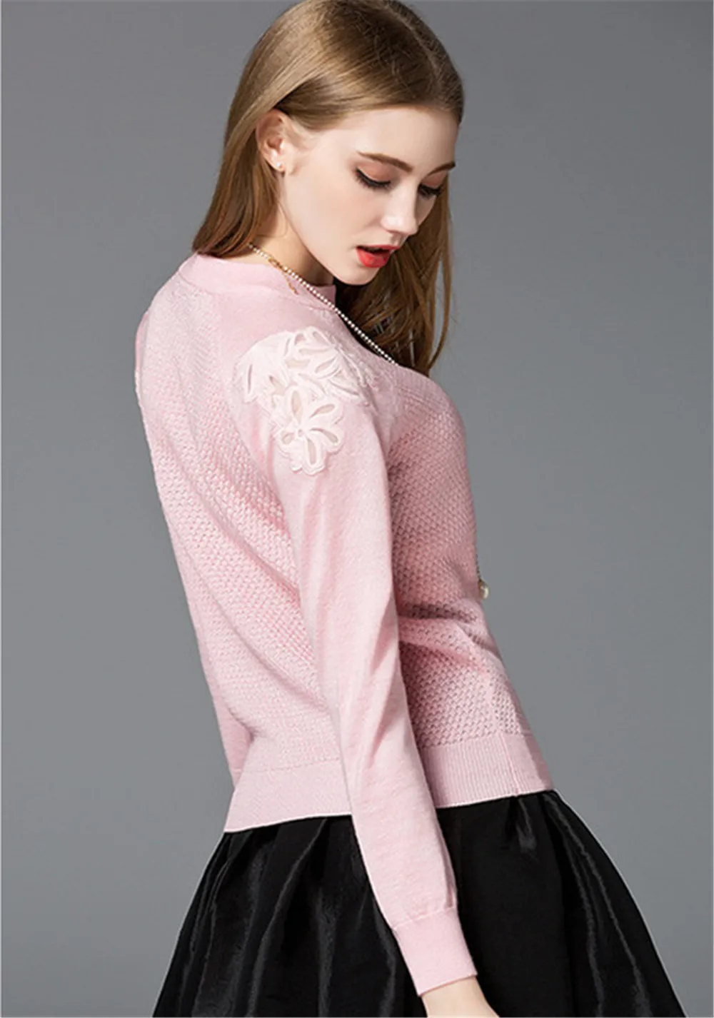 Fashion O neck knitting winter sweater women 2018 Spring Long sleeve pullover female New autumn winter casual jumper All match (4)