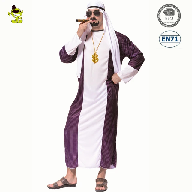 Men Arabian Series Costume Middle East Traditional Costume Robe