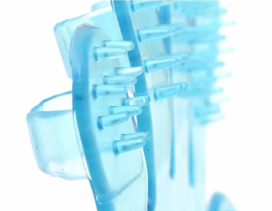 011 Pet bath massage brush