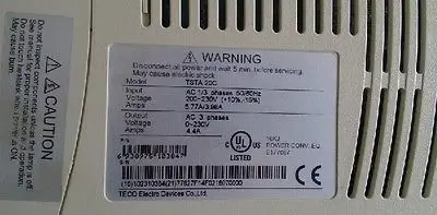 DHL/EMS Используется для TE = CO Сервоприводов TSTA20C Испытания |