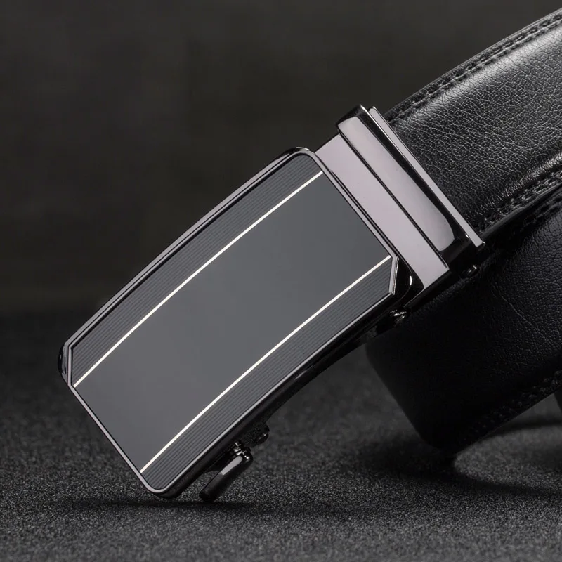 

Men's Belts genuine leather Black male belts for men Automatic Buckle luxury strap designer belts men High Quality fashion