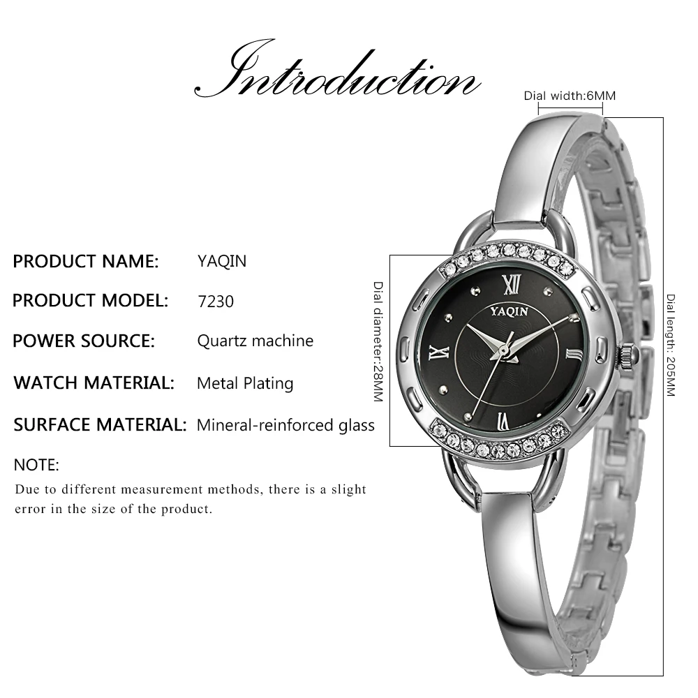 2018 Women Rhinestone Quartz Bracelet Watches Diamond Dress Luxury Brand Watch Ladies Elegant Fashion Simple Relogio Feminino