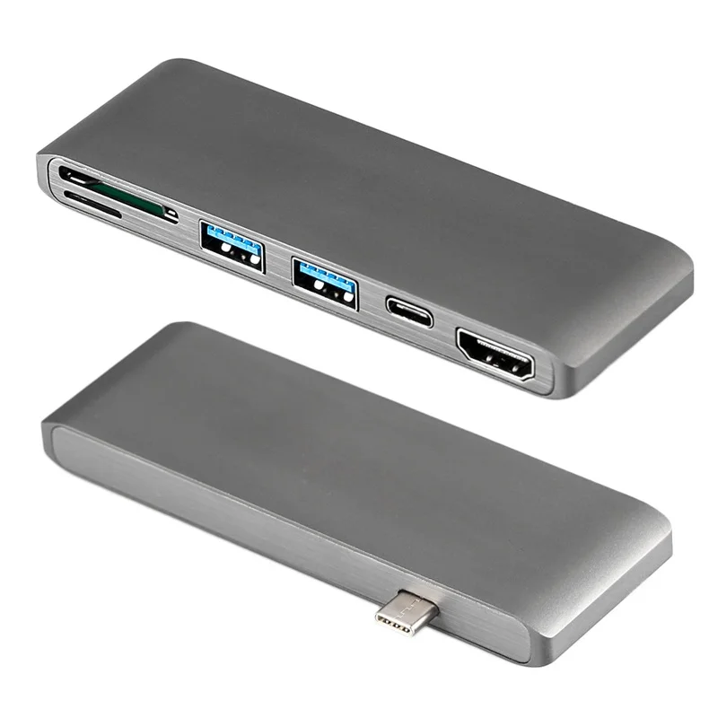 

USB C Type-C to HDMI Card Reader HUB forMacBook,MacBookPro, Samsung, Huawei, Dell, Lenovo, Huawei, XiaoMi