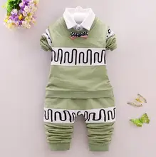 2017 New arrivals girls and boy pants cotton T shirt + 2 PCS/set Toddler casual sport sets Kids children Kids set