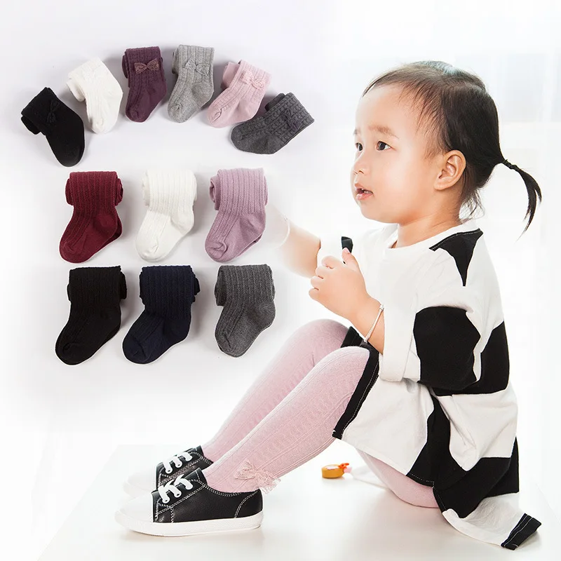 0 6T Baby Tights Cotton Stocking Girls Newborn Toddler Dancing
