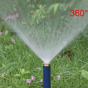 Adjustable Pop up Sprinklers with 1/2 Inch Female thread 90-360 degrees Automatic retractable Lawn Irrigation sprinkler 5 Pcs 