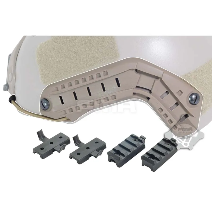 FMA Color DE Helmet Rail for MICH/ACH/PASGT Helmet Tactical OPS FAST