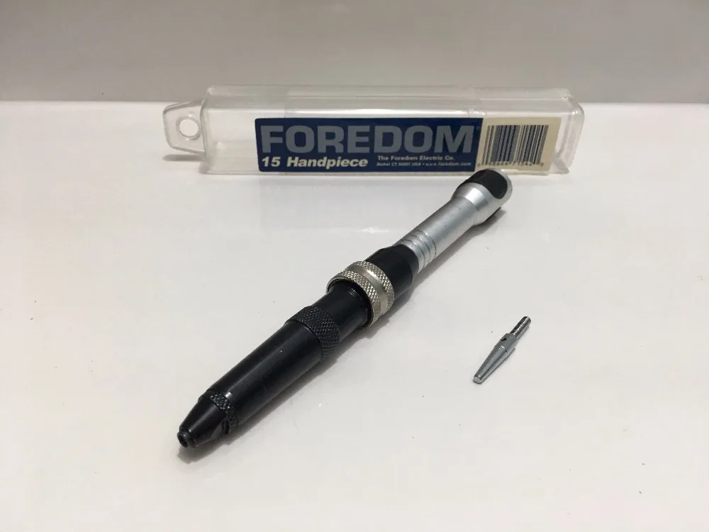 Foredom Handpiece for Flex Shaft Machine jewelry rotary tool kit dental carving burnishing engraving hanging rock hammer handle
