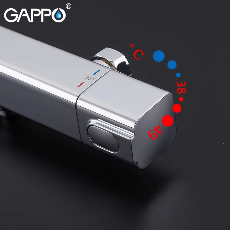GAPPO Bathtub Faucets chrome bathroom shower wall